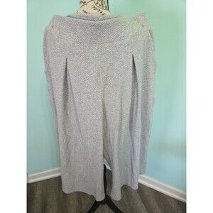 Lululemon Size 12 Can You Feel The Pleat Crop 21" Heathered Power Gray
